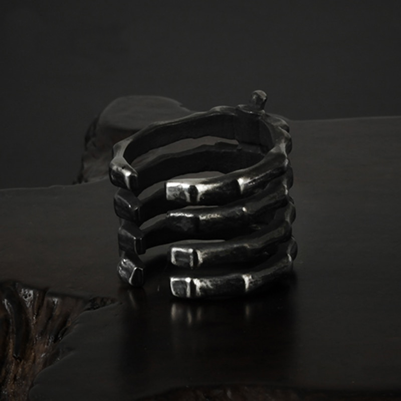 Spinal Cord Ring in Stainless Steel - GalacticElements