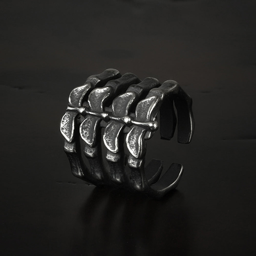 Spinal Cord Ring in Stainless Steel - GalacticElements