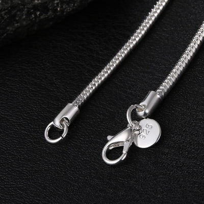 Snake Chain in Sterling Silver - GalacticElements