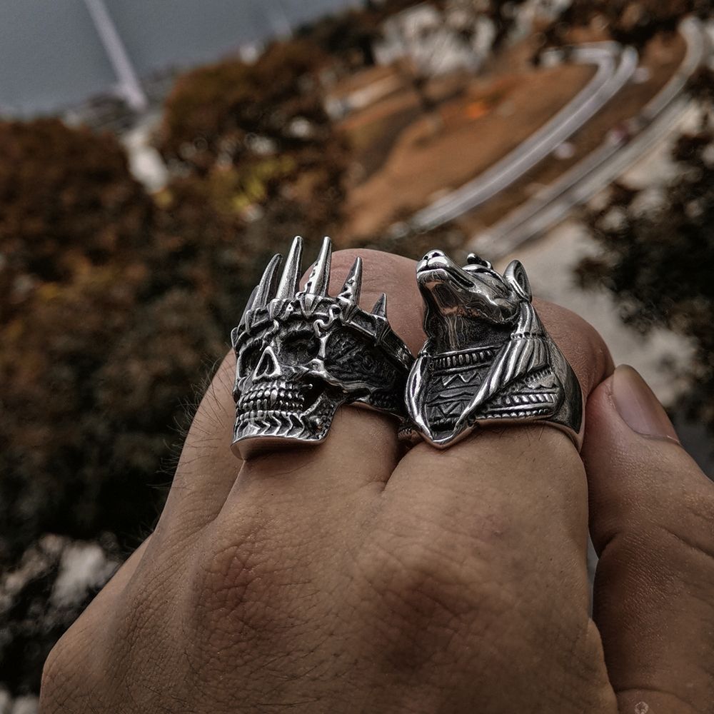 King Slayer Ring in Stainless Steel - GalacticElements