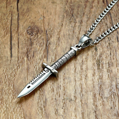 Ka-Bar Necklace in Stainless Steel - GalacticElements