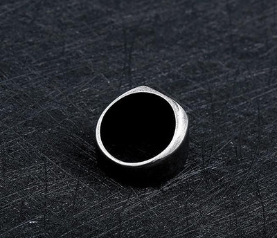 Vintage Silver Ring in Stainless Steel - GalacticElements