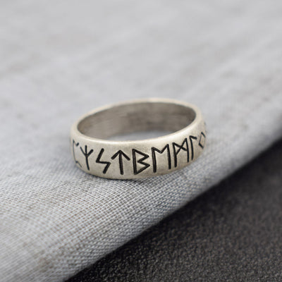 Viking Runes in Stainless Steel - GalacticElements