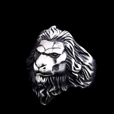king of the Jungle Ring in Stainless Steel - GalacticElements